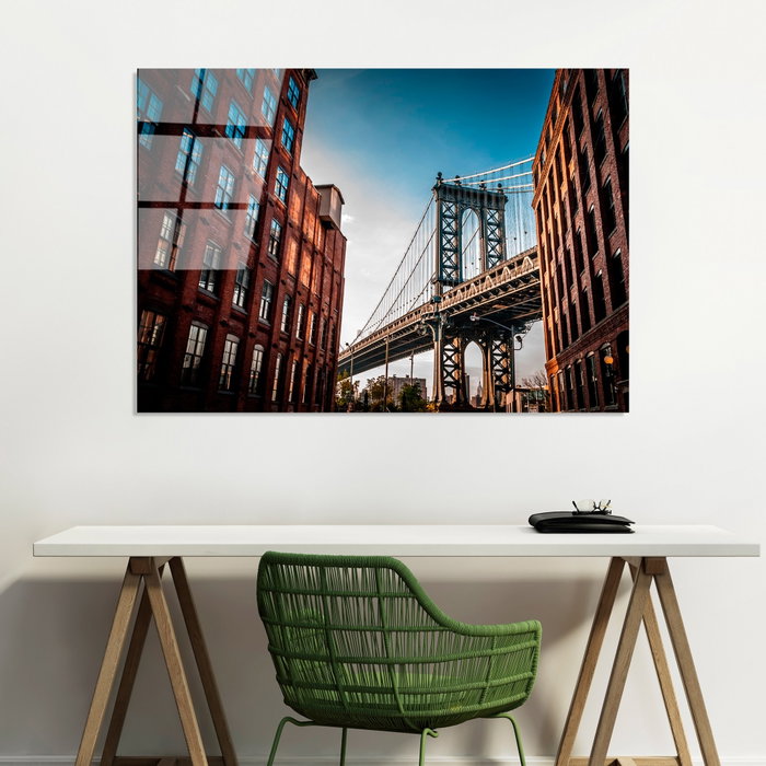 Wallity Pintura decorativa de vidrio templado UV-042 Multicolor 70 x 100 cm Wallity Pintura decorativa de vidrio templado UV-042 Multicolor 70 x 100 cm